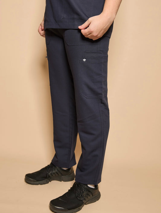 Mens Scrubs Pants- Navy Blue